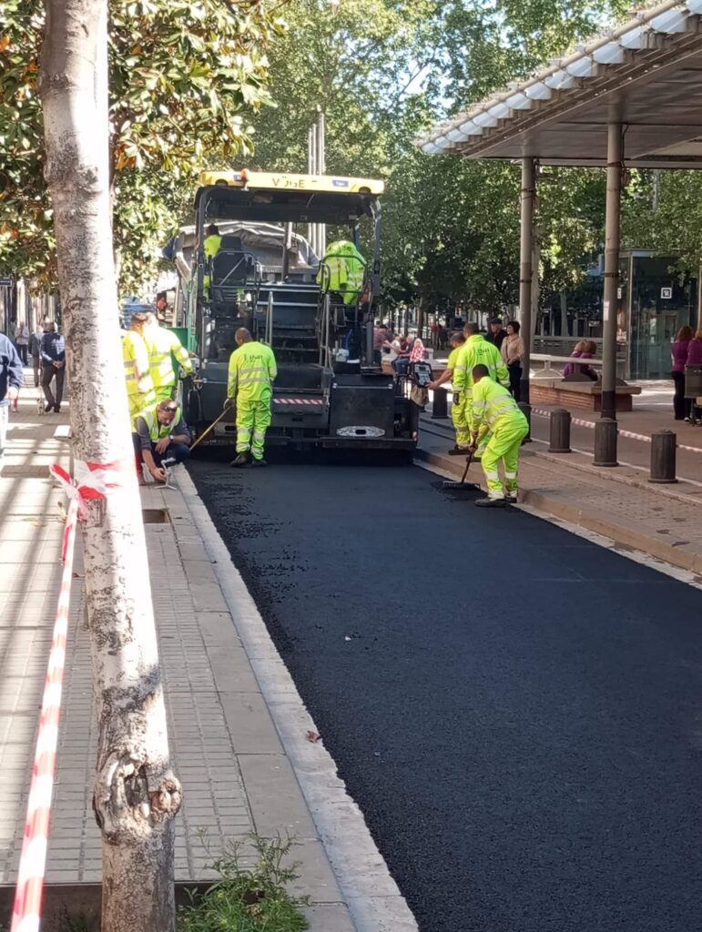 Mezcla bituminosa 100% sostenible