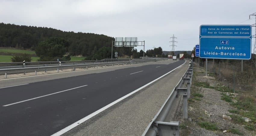 Adec Global suministra los áridos siderúrgicos en la rehabilitación de la A2