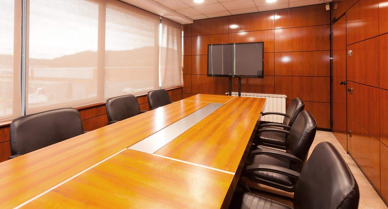 Sala de reuniones de las oficinas centrales de Cervelló