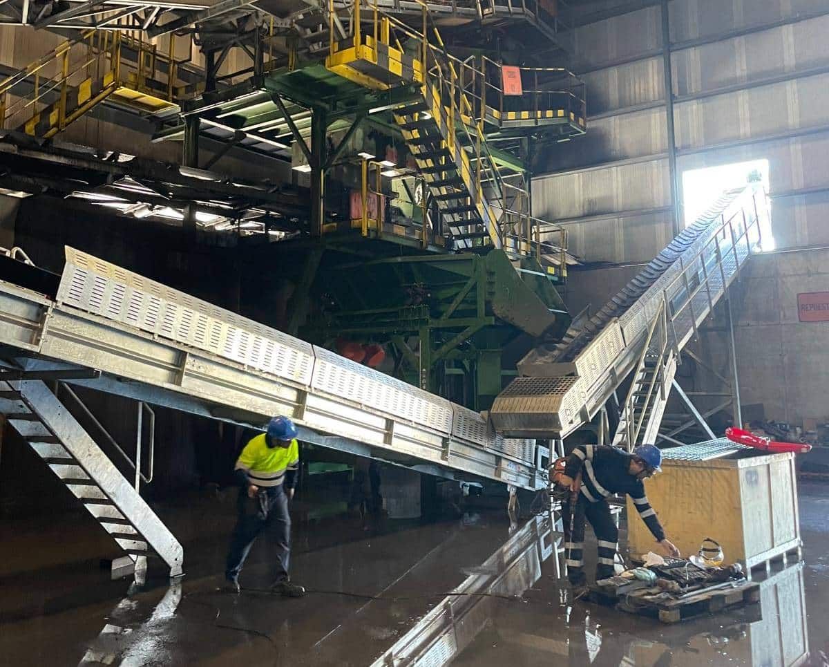 Planta de tratamiento de escorias de Santander